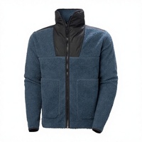 Veste d'extérieur respirante grande taille pour homme, col montant, logo frontal, fermeture éclair, imperméable, décontractée, automne/hiver