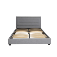 Ensemble de lit moderne en bois, sommier en bois, lits doubles