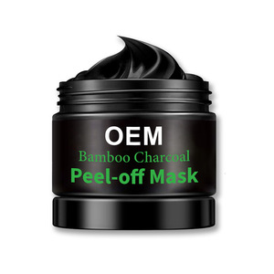 มาส์กโคลนถ่านไม้ไผ่ OEM 120 กรัม สำหรับลอกสิวเสี้ยน ใช้ได้กับทุกสภาพผิว - Product Image 1