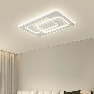 Lámpara de techo crema moderna sala de estar nórdico Metal viento nubes atmosféricas Hotel dormitorio estudio Simple elegante - Product Image 4