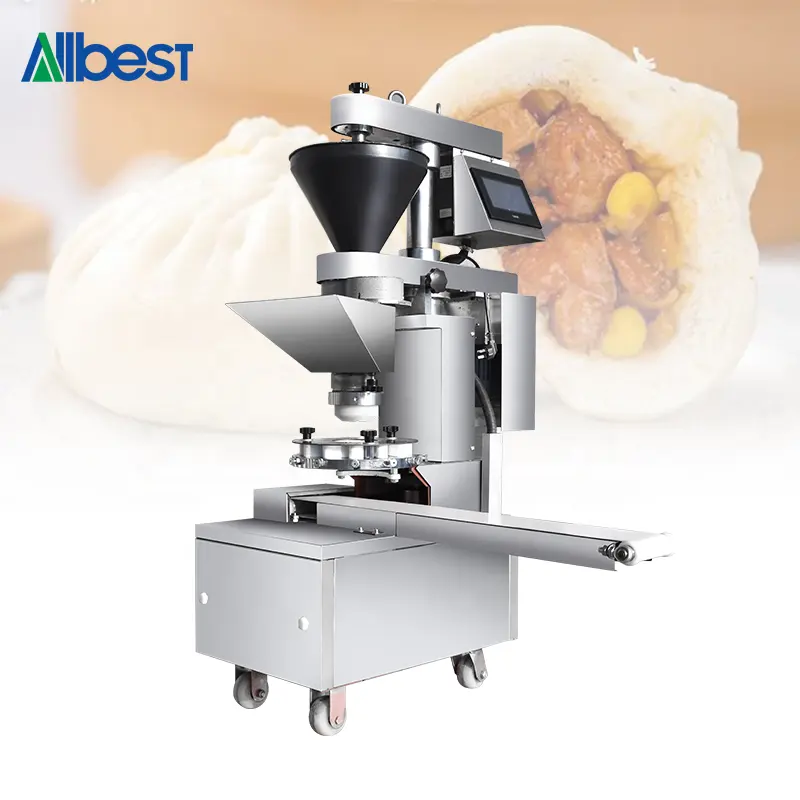 पोर्टेबल छोटे डिजिटल नियंत्रण घरेलू भराई धमाकेदार रोटी मिनी Baozi क्रीम रोटी निर्माता आधा चाँद आकार मोमो बनाने की मशीन