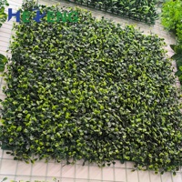 2025 nouveau feu résistant aux UV 50*50 cm plaque de Base de grille Super renforcée artificielle mur vert herbe plante plantes murales artificielles