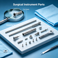 Stainless Steel 304 CNC Machining Medical Hardware Parts Medical Testing Instrument Precision Components