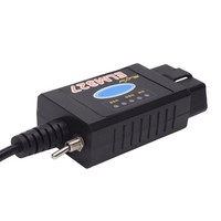 Escáner OBD2 ELM327 USB con Interruptor HS + FORScan + MS SCAN, Herramienta de Diagnóstico de Interfaz OBD para Ford