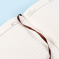 Agenda personnalisé en cuir relié rigide A4, carnet A5, planificateur