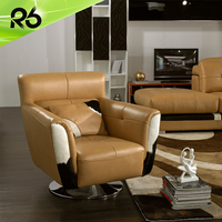 Canapé en cuir confortable de grande taille de luxe, canapé sectionnel en forme de L 7 places pour salon/appartement/bureau