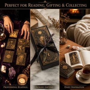 Juego de Cartas de Tarot Impresas en Papel Personalizado, Divertidas Preguntas para Conversar en Grupo, Juego de Mesa con Caja - Product Image 6