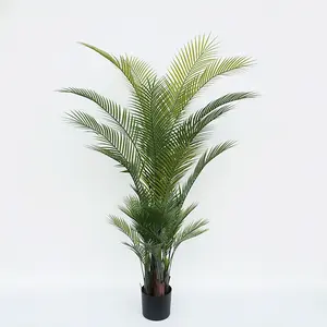 Venda por atacado de fábrica bonsai artificial plantas verdes 180cm palmeira
