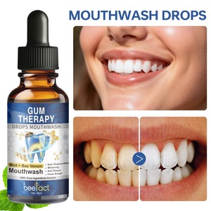 Gotas de <span class=keywords><strong>Enjuague</strong></span> <span class=keywords><strong>Bucal</strong></span> con Veneno de Abeja y Fragancia a Menta Fresca <span class=keywords><strong>para</strong></span> el Cuidado Gingival, Anti-Placa y Blanqueamiento, Garganta Fresca Después de Comer - Product Image 2