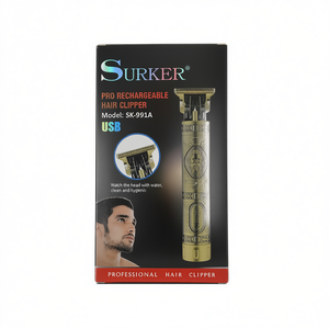 Tondeuse à cheveux rechargeable Surker Pro SK 991A USB, tondeuse à cheveux professionnelle - Product Image 3