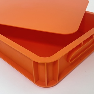 Boîte à pâte à <span class=keywords><strong>pizza</strong></span> boîte d'épreuvage de pâte personnalisée avec chariot à quatre roues boîte à pâte empilable en polypropylène avec couvercle - Product Image 3