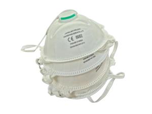 หน้ากากกันฝุ่นแบบถ้วย <span class=keywords><strong>FFP2</strong></span>ใช้แล้วทิ้งและนำกลับมาใช้ใหม่ได้พร้อมตลับวาล์วหายใจซิลิโคนป้องกัน - Product Image 2