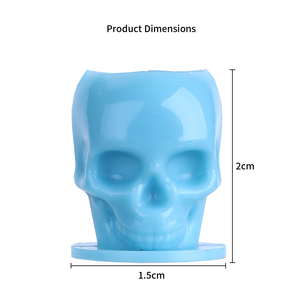 50 Vasos Desechables de Plástico para Tinta de Tatuaje, Tapas para Pigmentos, Accesorios para Maquillaje Permanente - Product Image 3