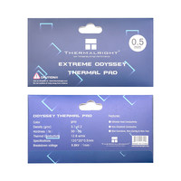 Pad thermique original Thermalright Odyssey 12,8 W/mK, haute conductivité thermique, pad en silicone de refroidissement pour GPU, CPU, M.2 SSD