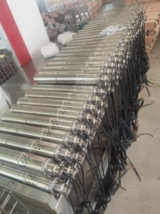 ปั๊มน้ำแบบจุ่มใต้น้ำไร้แปรงถ่าน 12V DC ระยะส่ง 35 เมตร อัตราการไหล 2 ลูกบาศก์เมตร/ชั่วโมง ขนาด <span class=keywords><strong>1</strong></span> นิ้ว 150 วัตต์ ใช้พลังงานแสงอาทิตย์ สำหรับบ่อน้ำลึก แรงดันต่ำ เหมาะสำหรับการชลประทาน - Product Image 6