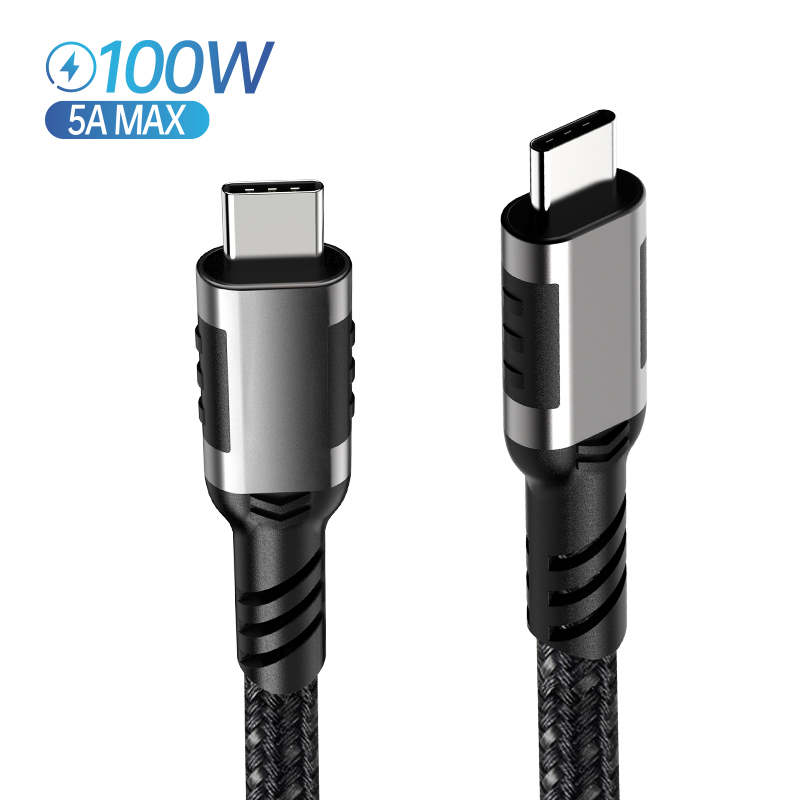 Custom Type C To USB Cable, 20Gbps, 100W, Full Featured, USB 3,2 gen2, 20V, 5A, 100W