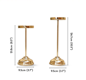 เชิงเทียนโลหะผู้ถือเทียนทีไลท์และของตกแต่งบ้านแบบยืนและบนโต๊ะอาหารการออกแบบที่ดีที่สุดที่ไม่ซ้ำใคร - Product Image 6