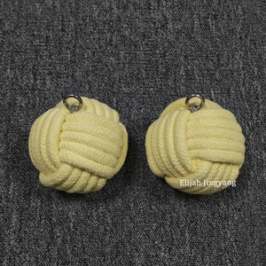 Pyro Dance Fire Spinning Fire Performance Prop Fire Poi Meteor Rope Dart Pure Kevlar Eyebolt Core 5*5 Large Monkey Fist Wick - Product Image 3