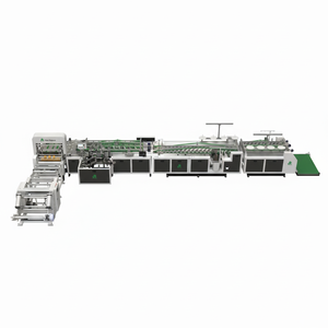 Máquina de bolsas de válvula tejida PP Válvula insertada y refuerzo formado en un proceso para bolsas de cemento - Product Image 1