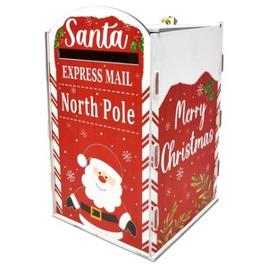 Letters to Santa Post Box Mailbox Mail Santa <strong>Postbox</strong> <strong>Christmas</strong> Xmas Outdoor Decoration Wish List to North Pole Delivery <strong>Postbox</strong> - Product Image 1