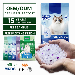 Fournitures pour animaux de compagnie en gros, litière pour <span class=keywords><strong>chat</strong></span> en gel de silice cristallin, indicateur de pH, soins de santé écologiques, surveillance - Product Image 5