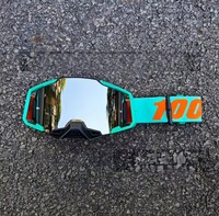 Lunettes de moto tout-terrain unisexe à visière torique en TPU et PC à dégagement rapide YX pour sports de plein air et course