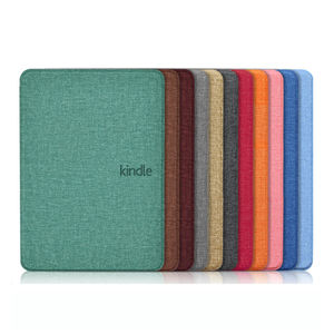 Étui en cuir texturé lin 2024 pour Kindle Paperwhite 5 4 3 et Youth Edition, coque de protection avec fonction veille/réveil automatique - Product Image 5