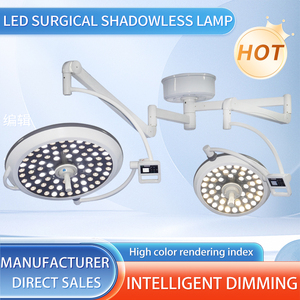 전기 LED 무영 수술등 이중 돔형 병실 수술실 금속 재질 - Product Image 2