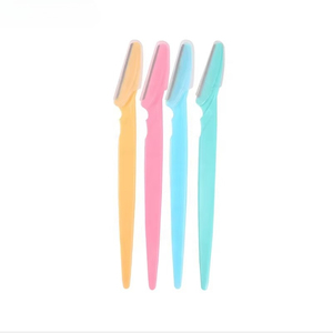 Multi Color Eyebrow Trimmer Women's Exfoliating Razor <b>Face</b> Hair Remover - Product Image 4