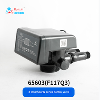 Vanne adoucisseur d'eau automatique Runxin F117Q, noyau en céramique, corps en ABS et fibre de verre, 3m³/h pour le traitement de l'eau domestique