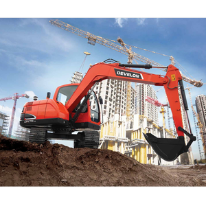 Robuste pelle sur chenilles 7,5t DX75-7B pour travaux routiers, terrassement et aménagement paysager - Product Image 4