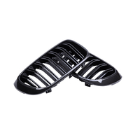 Calandre avant double lamelles noire brillante imprimée par transfert d'eau de haute qualité Chengjia pour X3/X4 F25/F26 2014-2017 en ABS