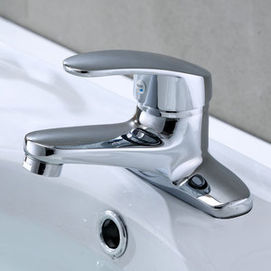 Rubinetto Moderno Monocomando per <span class=keywords><strong>Lavabo</strong></span> Bagno, Nuovo <span class=keywords><strong>Miscelatore</strong></span> Doppio <span class=keywords><strong>con</strong></span> Valvola in Ceramica, Leva Singola - Product Image 2