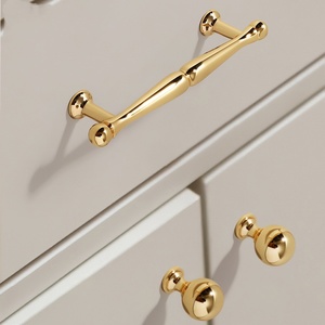 Luxury Zinc Alloy Handles Modern Design <b>for</b> Wardrobe Kitchen Cabinet Drawer & Furniture Handles-<b>for</b> Hotels - Product Image 5