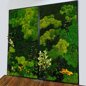 Panneau mural en mousse préservée stabilisée sur mesure cadre design en mousse naturelle art décoratif en mousse écologique pour les espaces commerciaux de bureau - Product Image 2