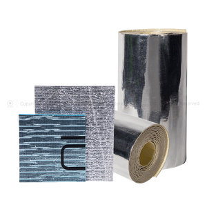 Feuille d'isolation en mousse réfléchissante Barrière radiante d'isolation <span class=keywords><strong>thermique</strong></span> en feuille d'aluminium double face <span class=keywords><strong>pour</strong></span> fenêtre - Product Image 2