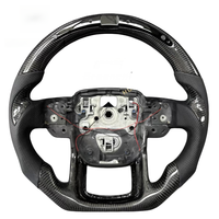 Volant en fibre de carbone avec LED pour Land Rover Sport Range Rover L322 2011-2018, mise à niveau personnalisée
