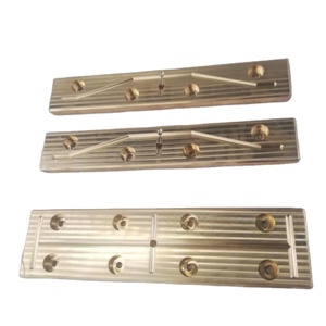 CuSn6Zn6Pb3 Resistencia a la oxidación y escalado Placa deslizante de latón de grafito autolubricante - Product Image 1