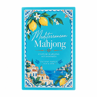 Mélangeur de tuiles de Mahjong rafraîchissant en PP pour jeu de Mahjong aux fruits d'été au bord de la piscine