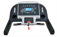 YIJIAN penjualan terlaris penggunaan rumah dilipat DK50AD Treadmill listrik LCD latihan kebugaran peralatan untuk berlari berjalan 140kg