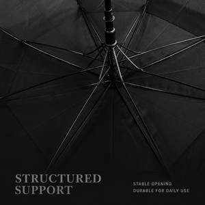 <b>Large</b> Black Golf <b>Umbrella</b> Single Layer Custom Logo Printing Windproof Outdoor Golf <b>Umbrella</b> for Business Promotion - Product Image 4