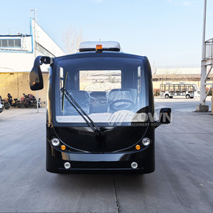 Autobús Turístico Eléctrico Semicerrado con Ventanas Flexibles, Vehículo Utilitario para Parques con Caja de Carga - Product Image 5
