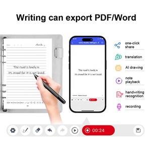 Recambio de Papel A5 para Cuaderno Inteligente MasterBen Custom Ai, Bloc de Notas con Sincronización de Escritura, <span class=keywords><strong>Agenda</strong></span>, Cuaderno de Bocetos, Diario, Recambio de Papel 2026 - Product Image 4