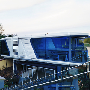 Luban Hut La maison conteneur préfabriquée moderne personnalisée peut être équipée d'une capsule spatiale à énergie <span class=keywords><strong>solaire</strong></span> - Product Image 3
