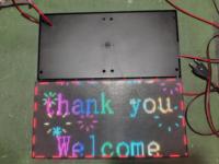 Pantalla LED de Video P3 para Interiores, Portátil, WiFi, a Todo Color, para Publicidad, Animación, Multilingüe, Programable, 384x192mm, de Escritorio