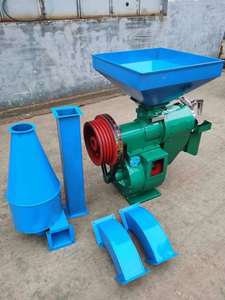 เครื่องสีข้าว N200 สำหรับใช้ในบ้านและฟาร์ม กำลังการผลิต 1800-2000 กก./ชม. รุ่น N ซีรีส์ แบบท่อคู่ พร้อมเครื่องยนต์ดีเซล - Product Image 6