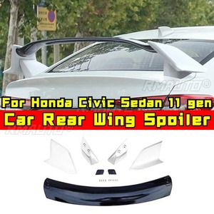 สปอยเลอร์หลังรถยนต์สำหรับ Honda Civic Sedan รุ่นที่ 11 แบบ TR สำหรับตกแต่งรถยนต์ - Product Image 1