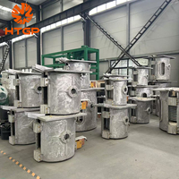 Four Industriel Électrique à Induction pour la Fonderie de Métaux 100kg 500kg 1T 2T 5T – Fusion d'Acier et de Fer