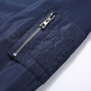 Blouson d'hiver haut de gamme pour homme, col montant, personnalisable avec votre propre logo, séchage rapide, respirant, toile, vente en gros, vêtements de mode - Product Image 5