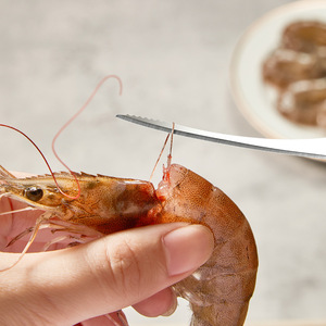 HeDou Stainless Steel Shrimp Deveiner Multifunctional Shell Remover Dishwasher Safe For Seafood Tools - Product Image 2